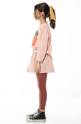 Skirt Light Pink - Girls تنورة
