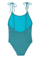 Bahamas Emerald/Gold Swimsuit - Bahamas طقم سباحة