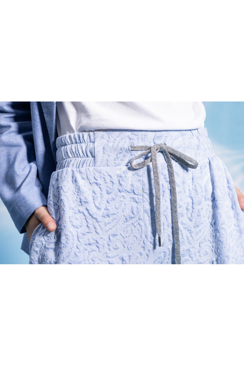 The Colette Pants Blue | النساء السراويل