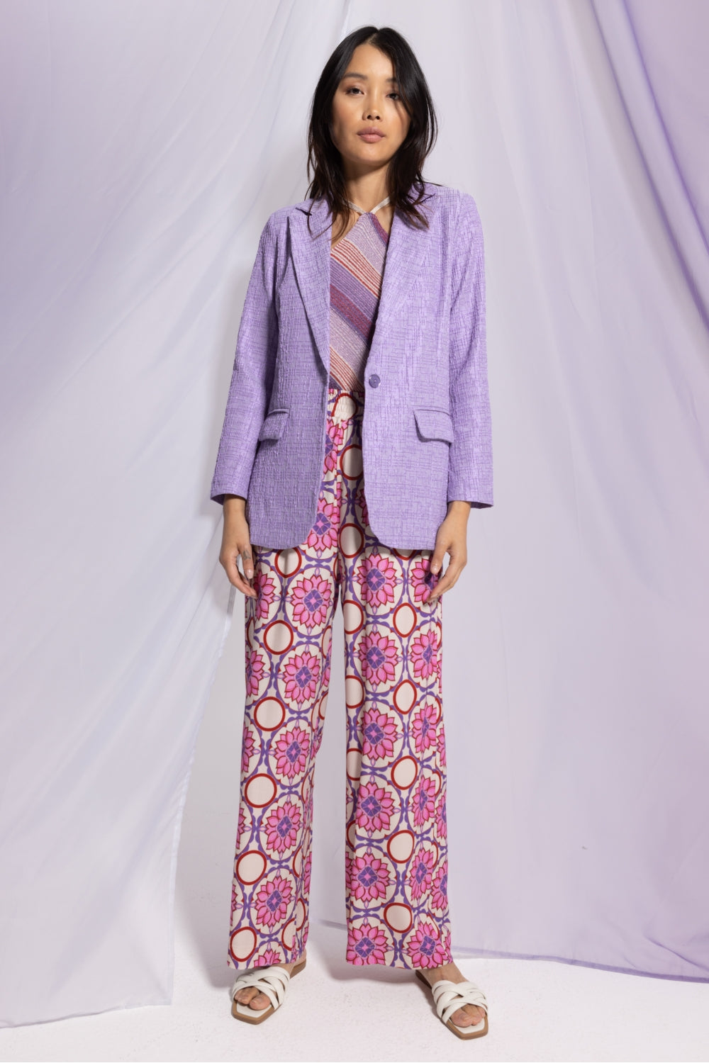 The Frizante Top Mauve | أعلى النساء