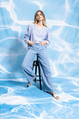 The Colette Sweatshirt Blue | سترة النساء