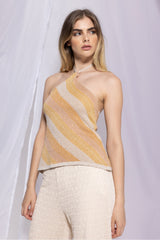 The Frizante Top Nude | أعلى النساء
