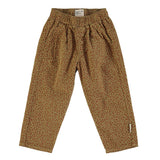 Trouser olive & brick animal print - Unisex سروال