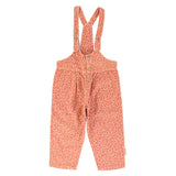 Trouser w/stripes light pink and brick animal - Girls سروال