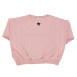 Unisex Sweatshirt light pink w/ "the love journal" print - Girls سترة رياضية