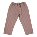 Unisex trousers grape w/multicolor stripes - Unisex سروال