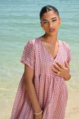 Was Dress Pink | فستان نسائي - Maison Clad