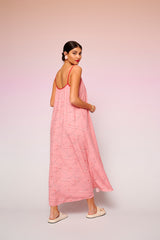 Tati Dress (Lines Pink) | لباس المرأة