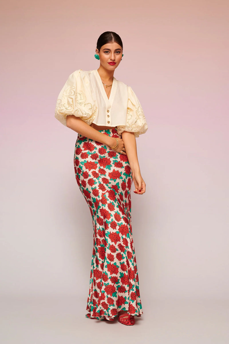 Rea Shirt Ivory | بلوزة نسائية