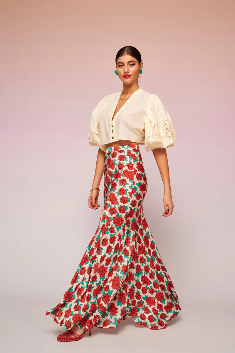 Rea Shirt Ivory | بلوزة نسائية