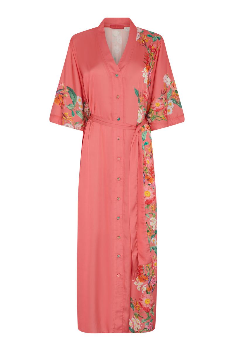 Dress Jeannette Coral |فستان Jeannette