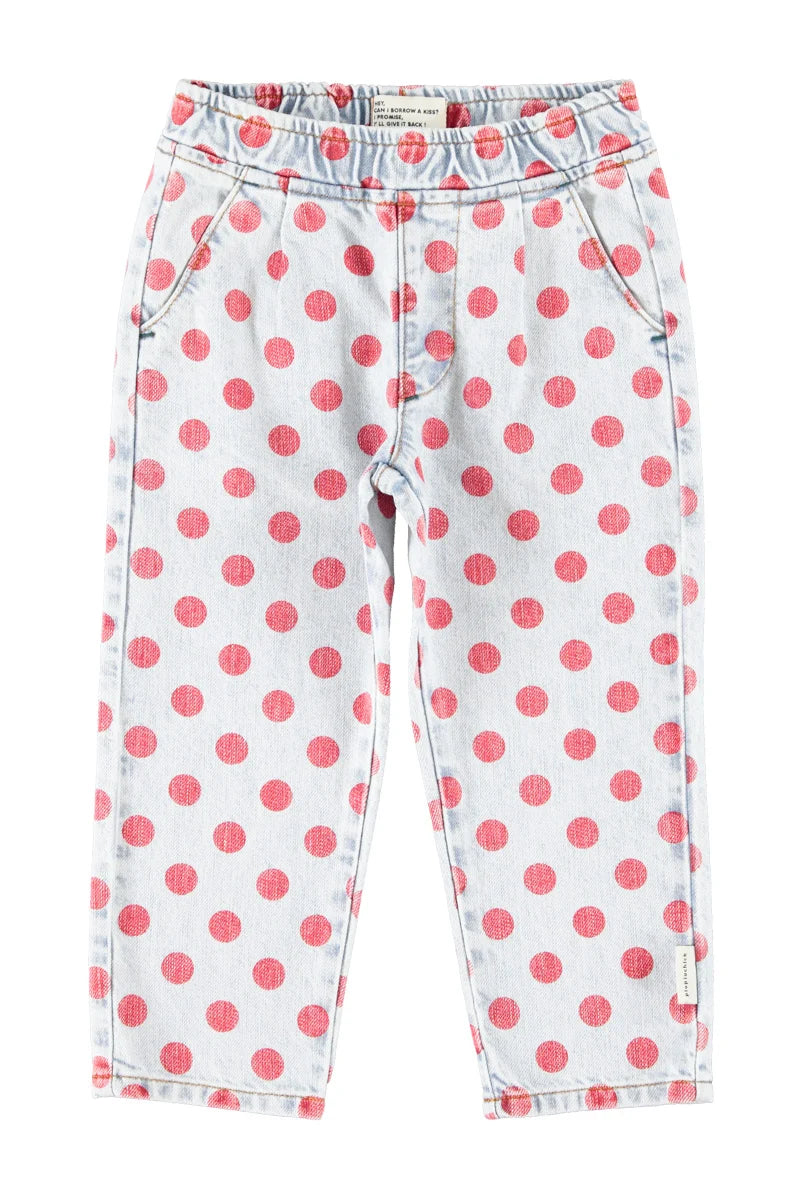 TROUSERS W/ RED DOTS
