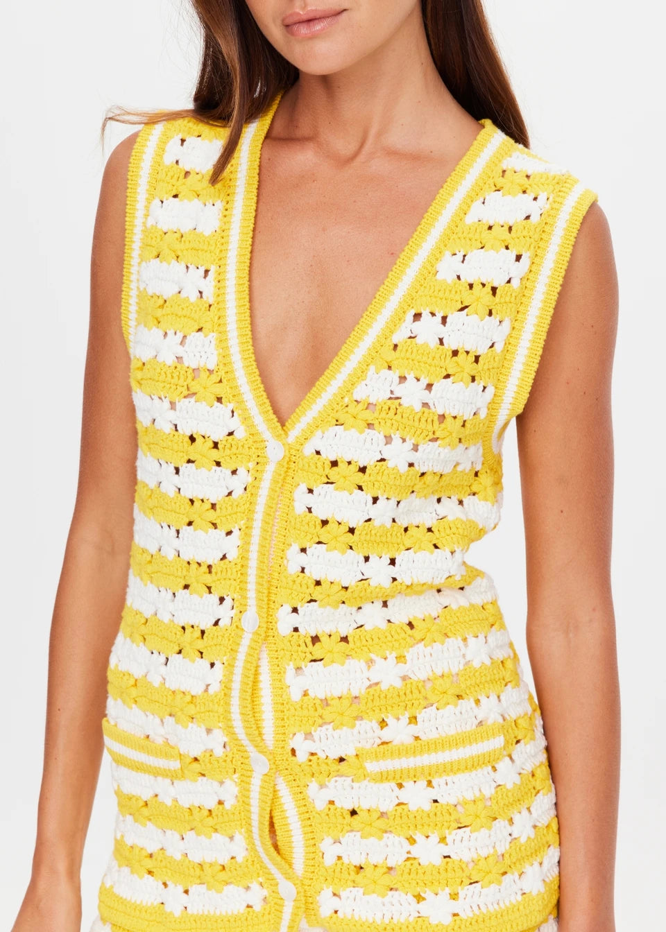 GOLDIE WATSON CROCHET VEST