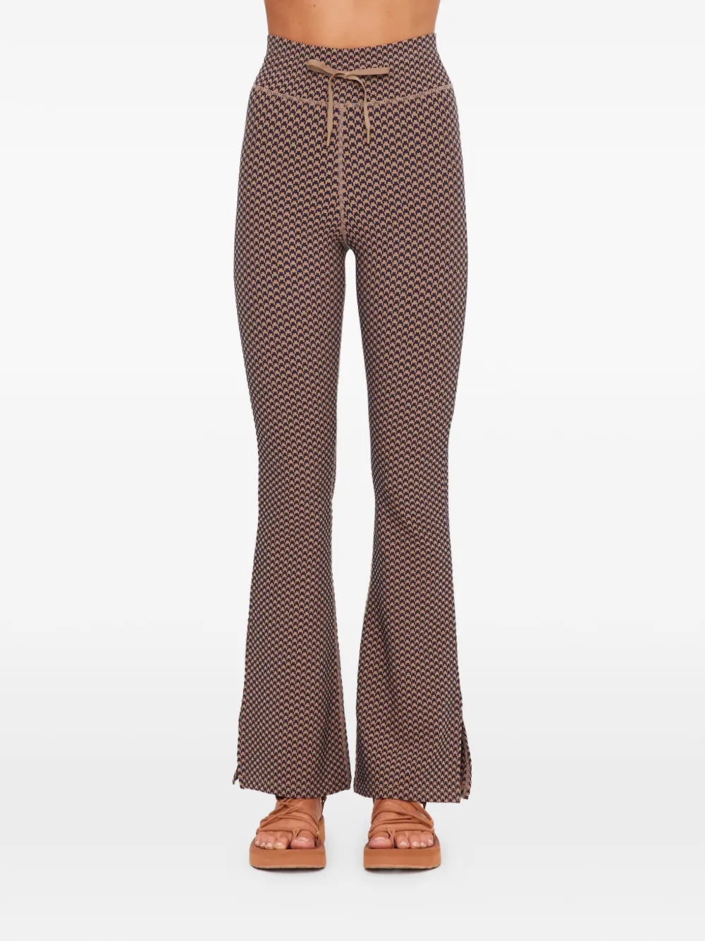 HOUNDSTOOTH FLORENCE FLARE PANT | سروال HOUNDSTOOTH FLORENCE