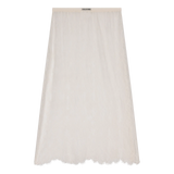 MIA MID-WAIST SKIRT WHITE