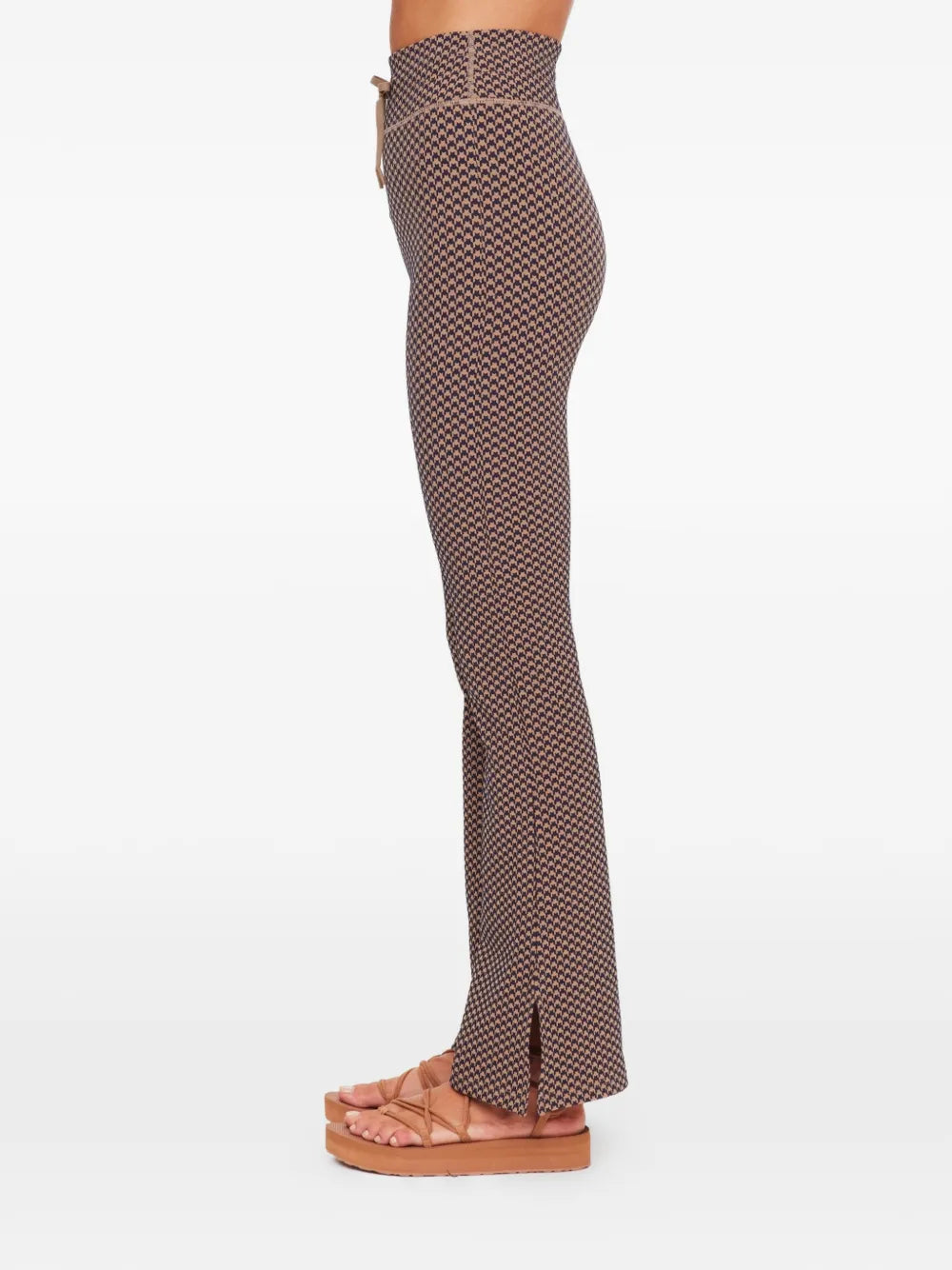 HOUNDSTOOTH FLORENCE FLARE PANT | سروال HOUNDSTOOTH FLORENCE