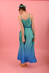 Simone Dress Magical Blue Turquoise | فستان نسائي