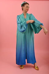 Kimono Cora Magical Blue Turquoise | كيمونو نسائي