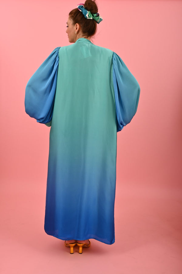 Kimono Cora Magical Blue Turquoise | كيمونو نسائي