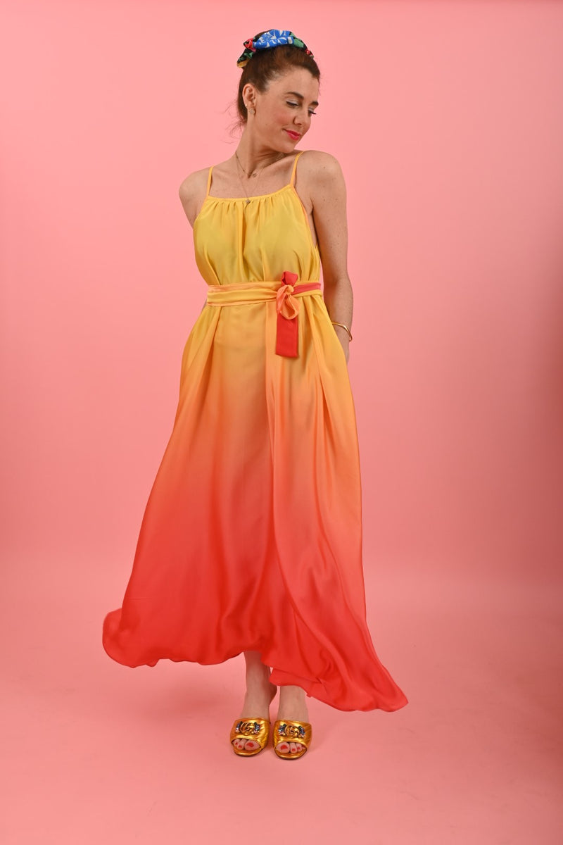 Simone Dress Magical Yellow | فستان نسائي