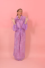 Bayt Dress Lilac Tie and Dye| فستان نسائي