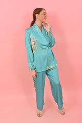 Jacket Jacky Amalfi Turquoise | بلوزة نسائية