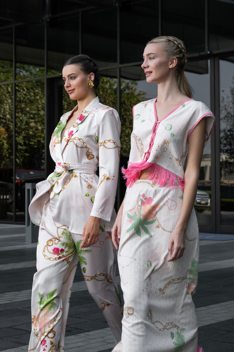 Jacket Jackson Astrology Leo Off White سترة Jackson