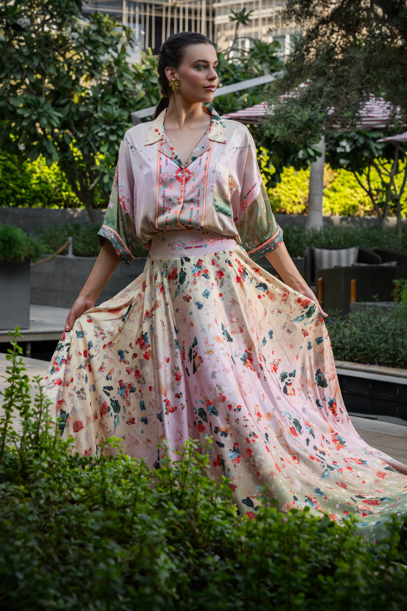 Skirt Karlito Gradient Astrology Taurus| تنورة Karlito