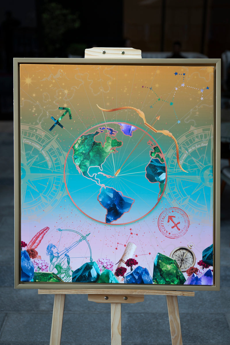 Our Canvas Astrology Collection - Sagittarius