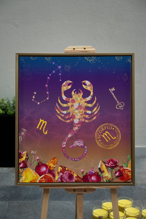 Our Canvas Astrology Collection - Scorpio