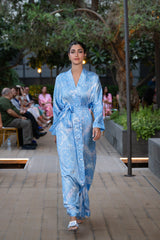 Dress Cardigan Astro Bandana Blue Capricorn / فستان نسائي Cardigan