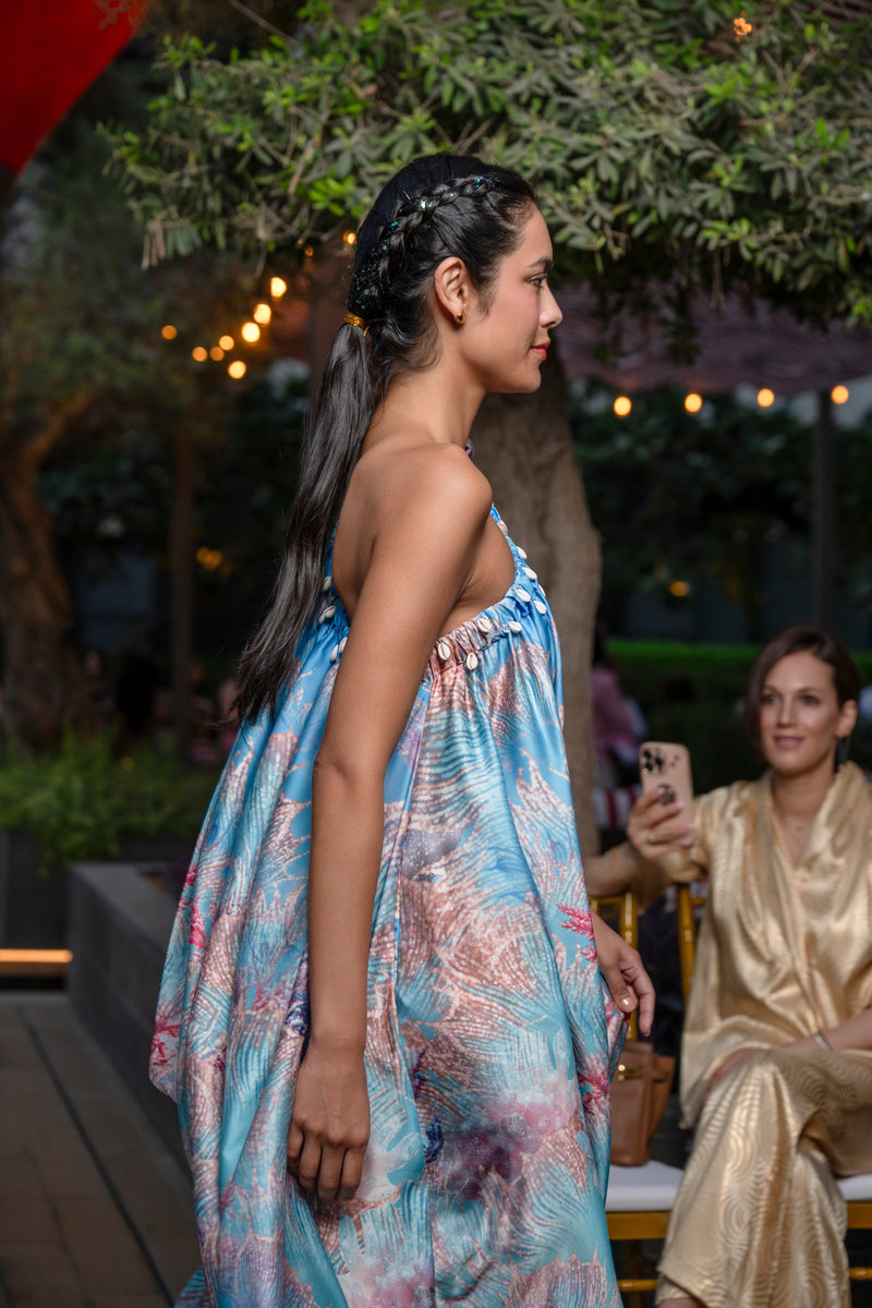 Oro Astrology Pisces Blue l |فستان  Oro