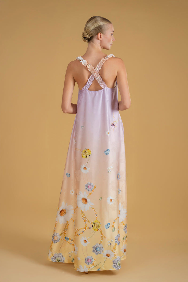 Daisy Cross Back Dress |فستان  Daisy