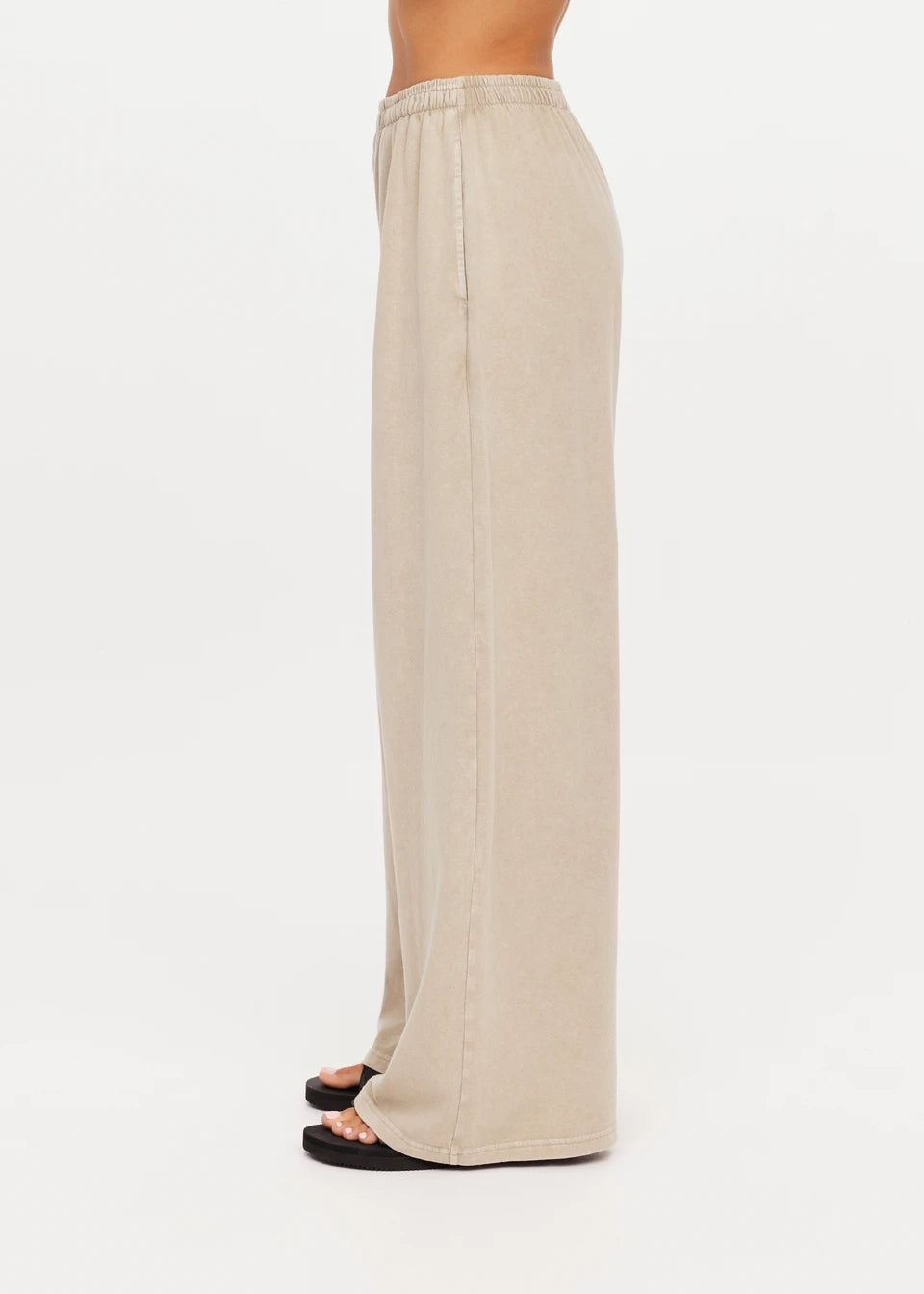 SOHO TOKIO WIDE LEG PANT KHAKI | سروال SOHO TOKIO