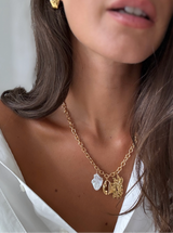 Evliya 24K Gold Necklace