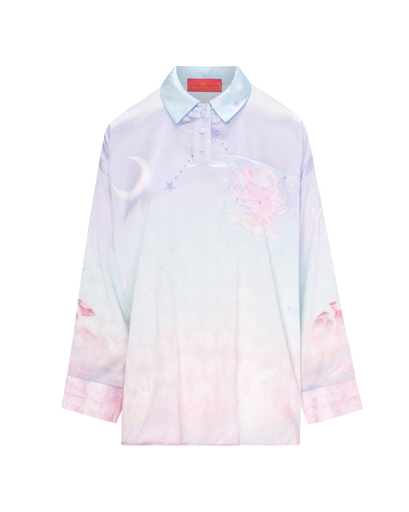 Polo Shirt Astrology Cancer | بلوزة نسائية Polo Shirt