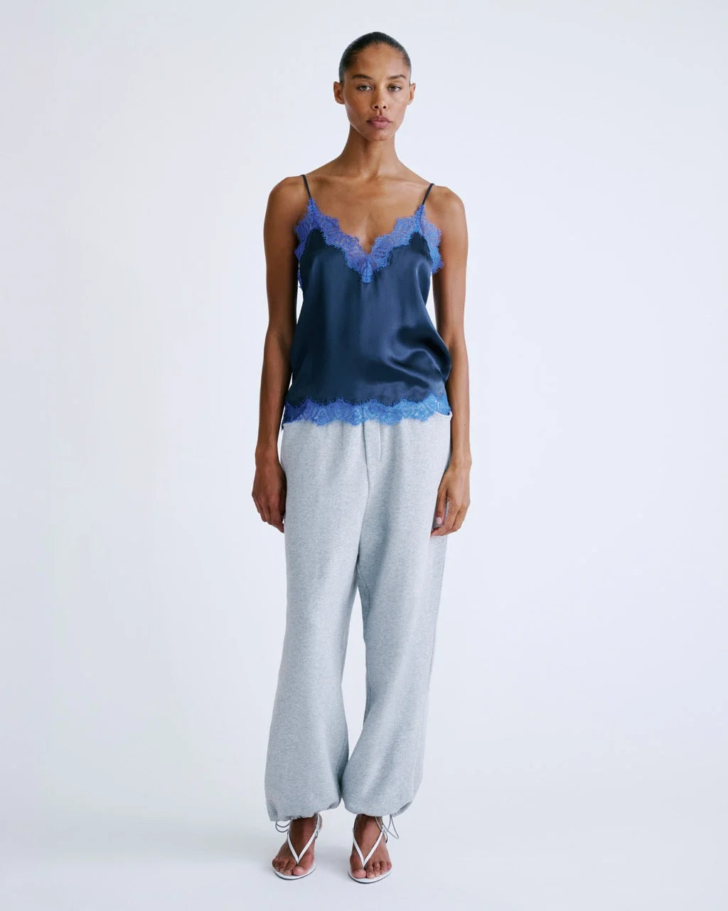 PIP CAMISOLE TOP NAVY BLUE