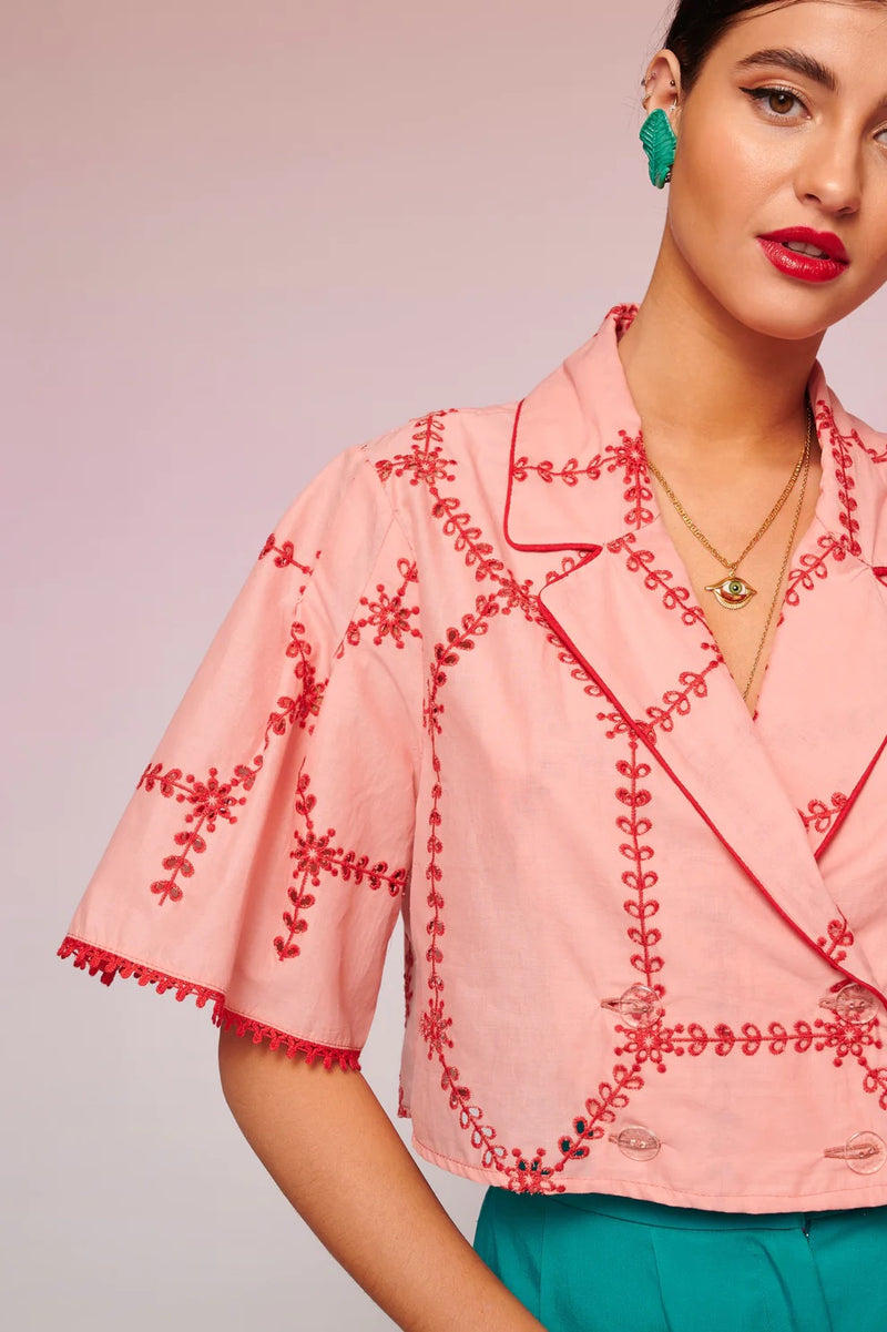 Roxy Shirt Pink | قميص نسائي