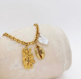 Evliya 24K Gold Necklace