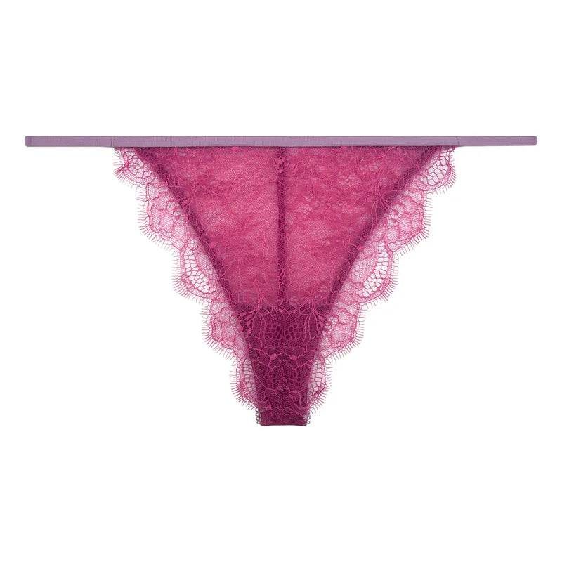 Charlotte Berry Purple Briefs | الملابس الداخلية الدانتيل