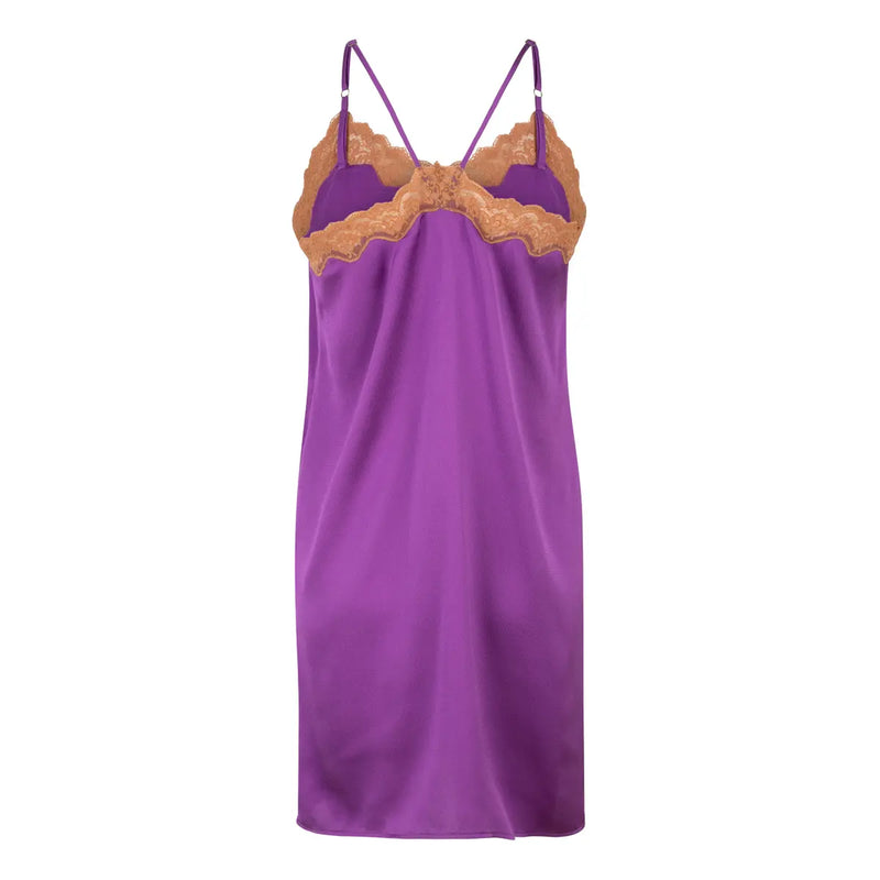 Willow Purple Slip Dress | فستان النوم