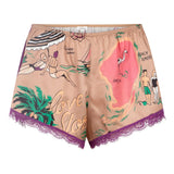 Apollo Brown Shorts | بيجاما نسائية