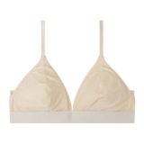 Darling Padded Off-White Lace Triangle Bralette for Ultimate Comfort & Style