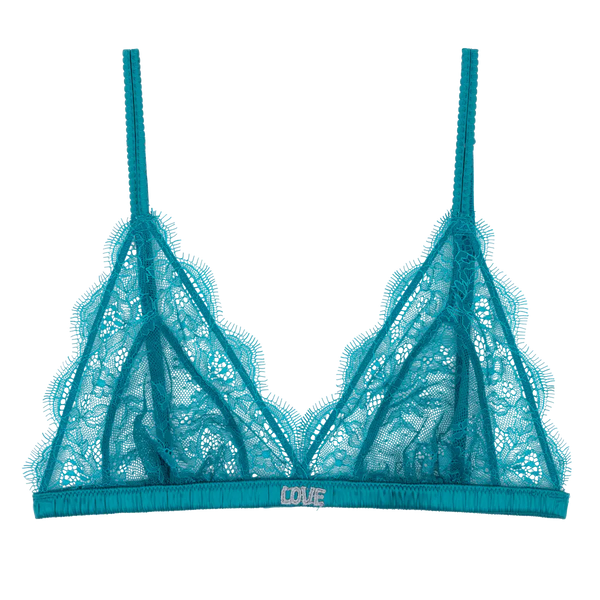 Love Lace Teal| الملابس الداخلية الدانتيل