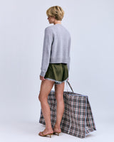 Love Stories Apollo Green Satin Sleep Shorts: Mid-Waist, Loose Fit Comfort
