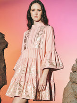 Flare Tulla Dress Pink | فستان نسائي