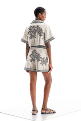 Shirt Ananke Althea Palm | أعلى النساء
