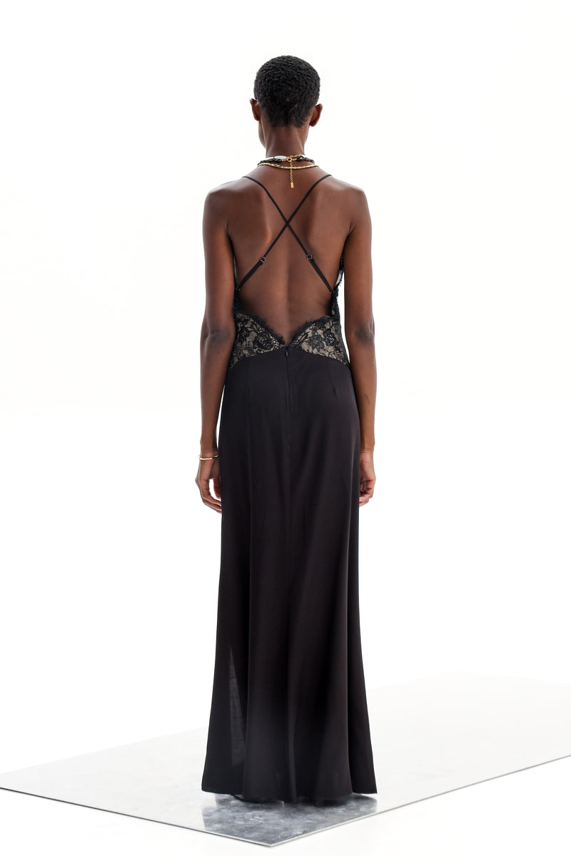 Dress Pandora Black Althea| فستان نسائي