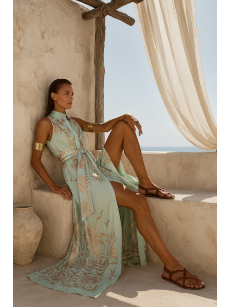 Maxi Dress Dravena Elysium Mint / فستان نسائي