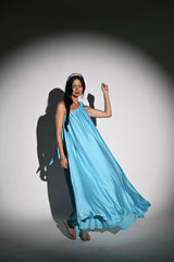 Dress Oro Turquoise - ORO فستان